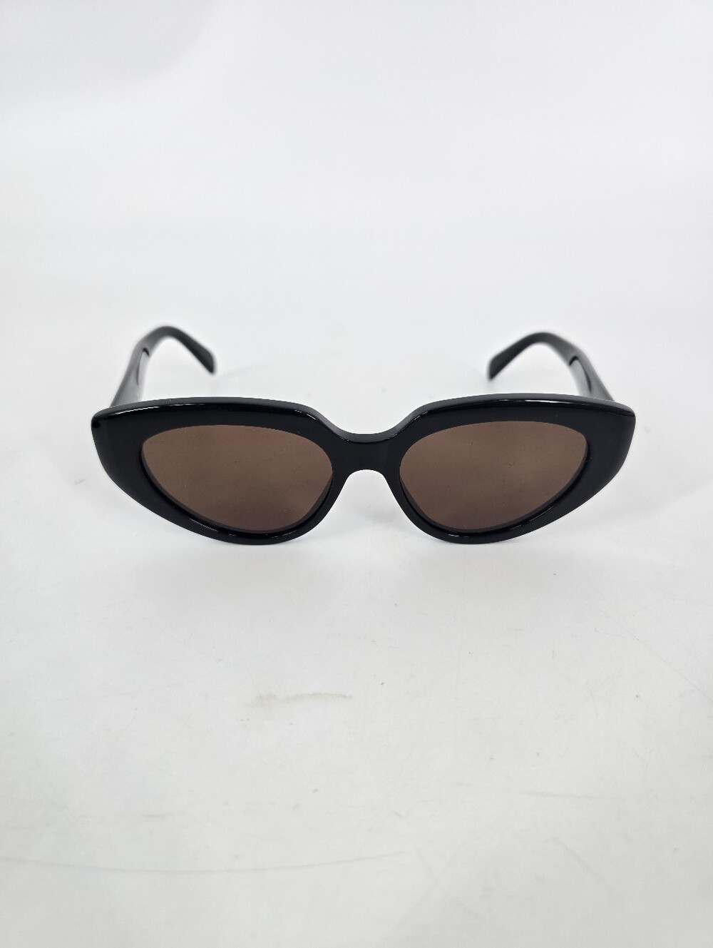 CELINE Bold 3 Dots 54MM Cat-Eye Black Sunglasses CL40286I with Case